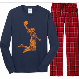 Basketball Girl Wo Long Sleeve Pajama Set