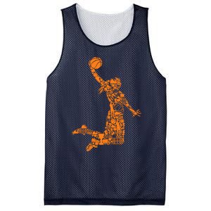 Basketball Girl Wo Mesh Reversible Basketball Jersey Tank