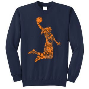 Basketball Girl Wo Tall Sweatshirt