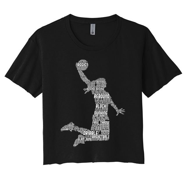 Basketball Girl Women Crop Top