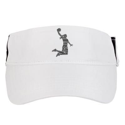 Basketball Girl Women Kids Girls Adult Drive Performance Visor
