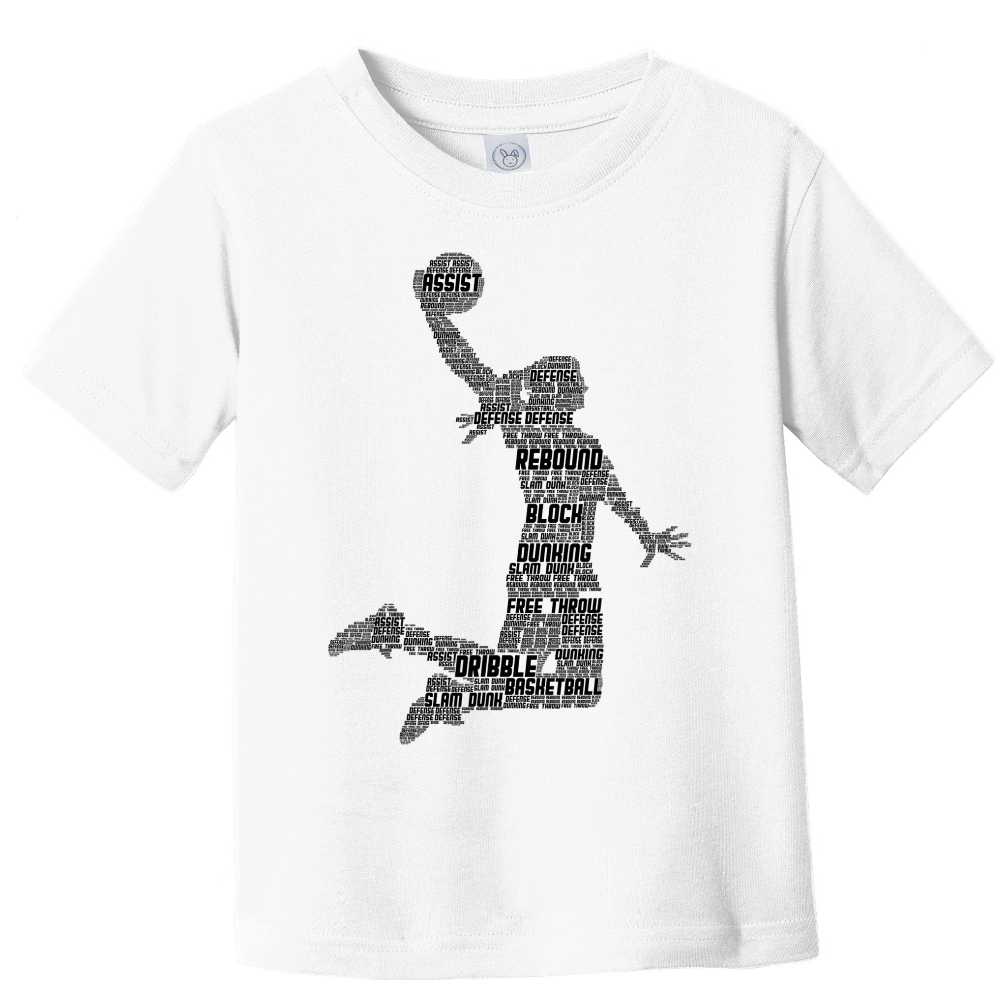 Basketball Girl Women Kids Girls Toddler T-Shirt