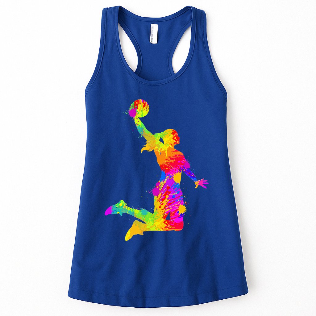 Basketball Girl Women Girl Womens Tank Top