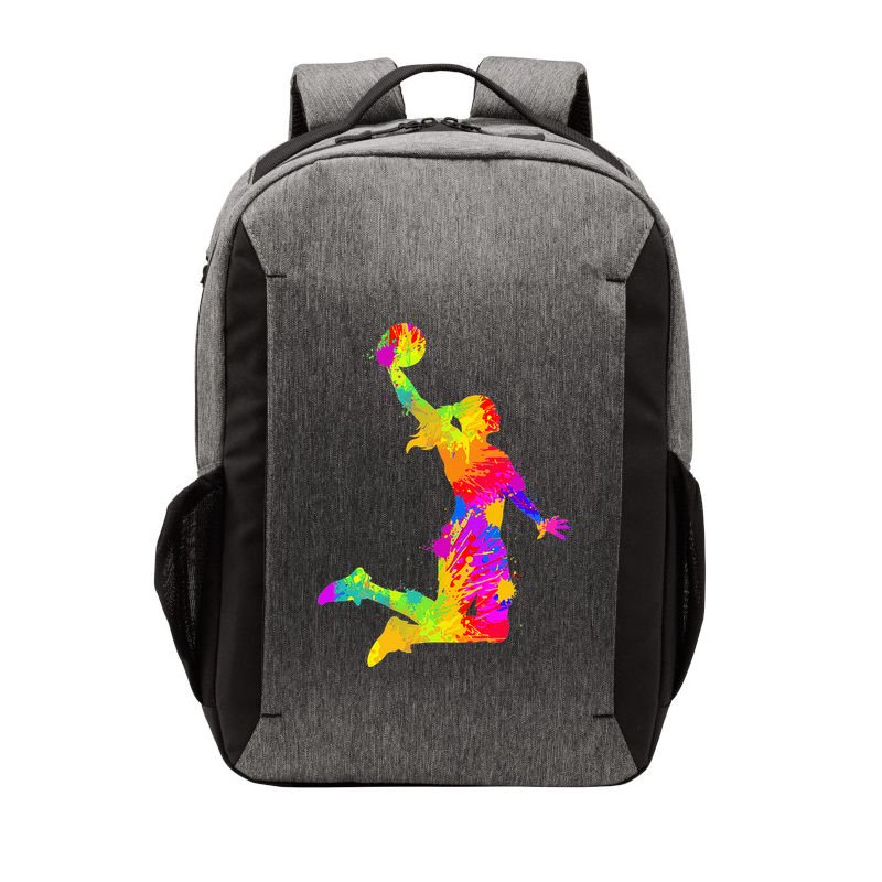 Basketball Girl Women Girl Vector Backpack