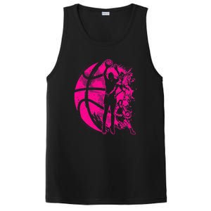 Basketball Girl Women Female Basketball Team PosiCharge Competitor Tank