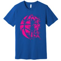 Basketball Girl Women Female Basketball Team Premium T-Shirt