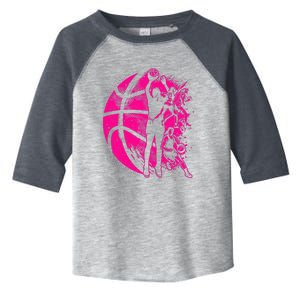 Basketball Girl Women Female Basketball Team Toddler Fine Jersey T-Shirt