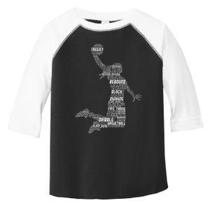 Basketball Girlss Women Toddler Fine Jersey T-Shirt