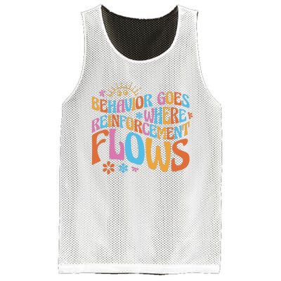 Behavior Goes Where Reinforcement Flows Behavior Analyst Mesh Reversible Basketball Jersey Tank