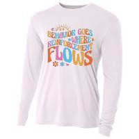 Behavior Goes Where Reinforcement Flows Behavior Analyst Cooling Performance Long Sleeve Crew