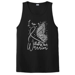 Butterfly Glioblastoma Warrior Glioblastoma Awareness Cute Gift PosiCharge Competitor Tank