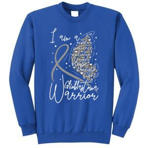 Butterfly Glioblastoma Warrior Glioblastoma Awareness Cute Gift Sweatshirt