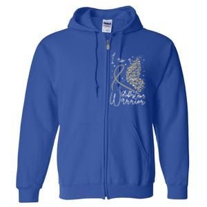 Butterfly Glioblastoma Warrior Glioblastoma Awareness Cute Gift Full Zip Hoodie