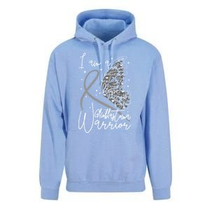 Butterfly Glioblastoma Warrior Glioblastoma Awareness Cute Gift Unisex Surf Hoodie