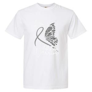 Butterfly Glioblastoma Warrior Glioblastoma Awareness Cute Gift Garment-Dyed Heavyweight T-Shirt