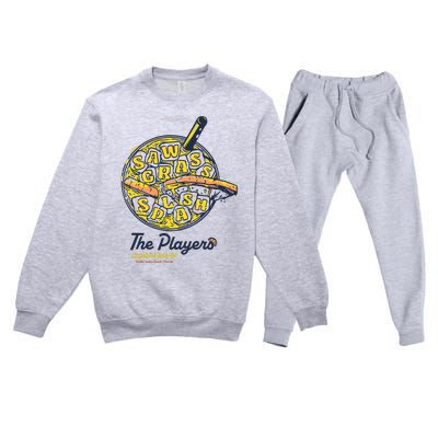 Barstool Golf X The Players Sawgrass Splash Premium Crewneck Sweatsuit Set