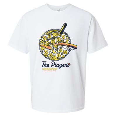 Barstool Golf X The Players Sawgrass Splash Sueded Cloud Jersey T-Shirt