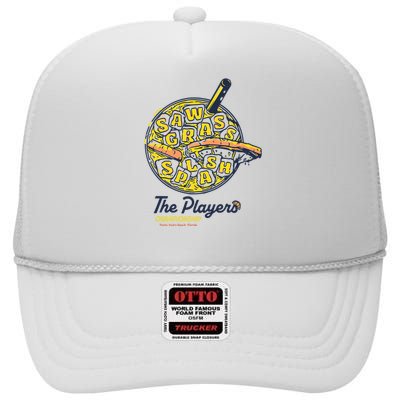 Barstool Golf X The Players Sawgrass Splash High Crown Mesh Back Trucker Hat