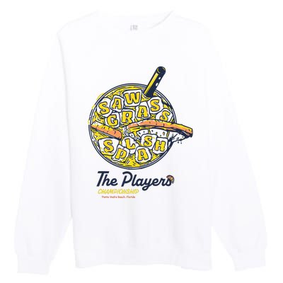 Barstool Golf X The Players Sawgrass Splash Premium Crewneck Sweatshirt