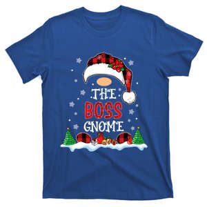 Boss Gnome Xmas Family Matching Funny Christmas Gnomes Gift T-Shirt