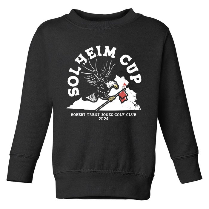 Barstool Golf X Solheim Cup Eagle Toddler Sweatshirt