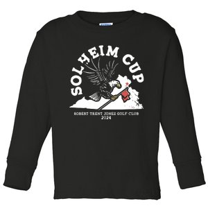 Barstool Golf X Solheim Cup Eagle Toddler Long Sleeve Shirt