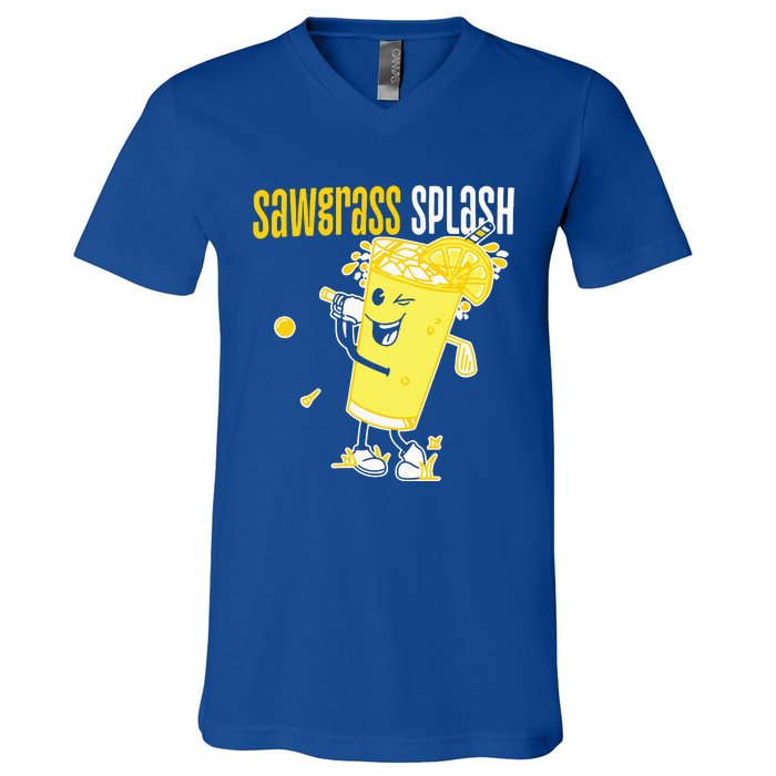 Barstool Golf X The Players Sawgrass Splash Ii V-Neck T-Shirt