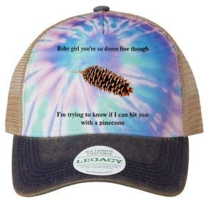 Baby Girl You’re So Damn Fine Though Legacy Tie Dye Trucker Hat