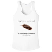 Baby Girl You’re So Damn Fine Though Ladies PosiCharge Competitor Racerback Tank