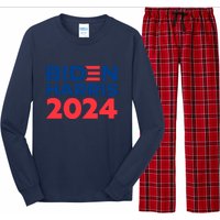 Biden Harris 2024 Long Sleeve Pajama Set