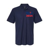 Biden Harris 2024 Softstyle Adult Sport Polo