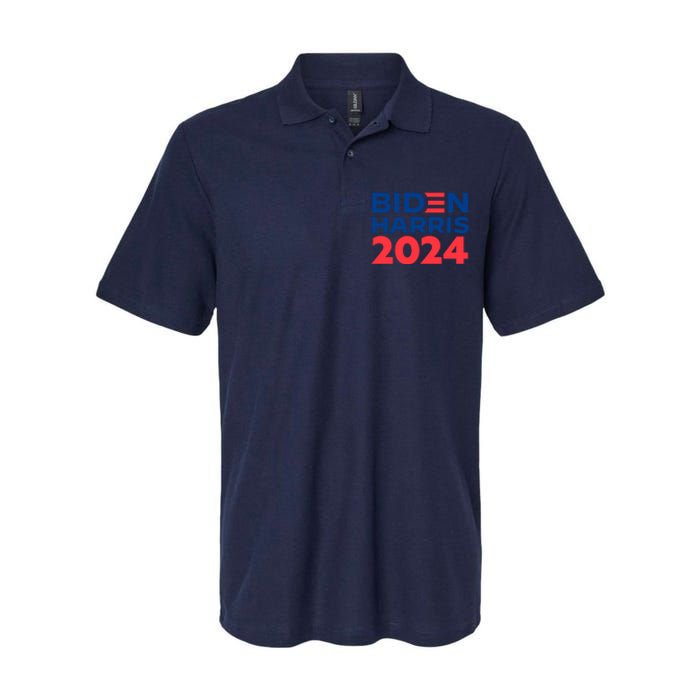 Biden Harris 2024 Softstyle Adult Sport Polo