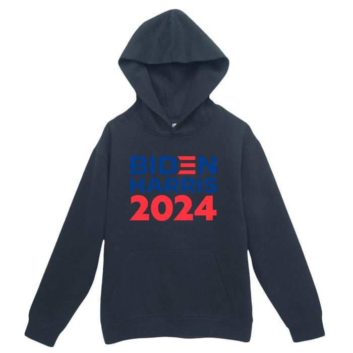 Biden Harris 2024 Urban Pullover Hoodie