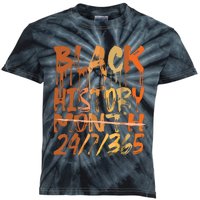 Black History 247365 Black History Month Kids Tie-Dye T-Shirt