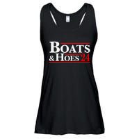 Boats & Hoes 24 Vintage Logo Ladies Essential Flowy Tank