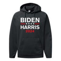 Biden Harris 2024 Performance Fleece Hoodie