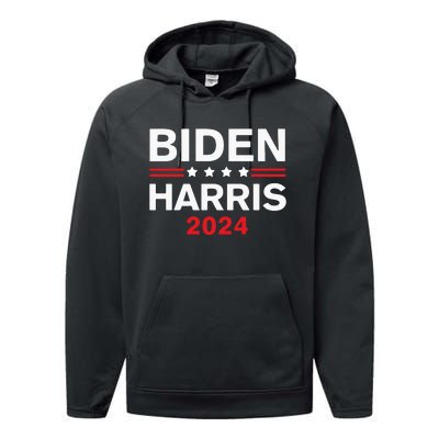 Biden Harris 2024 Performance Fleece Hoodie