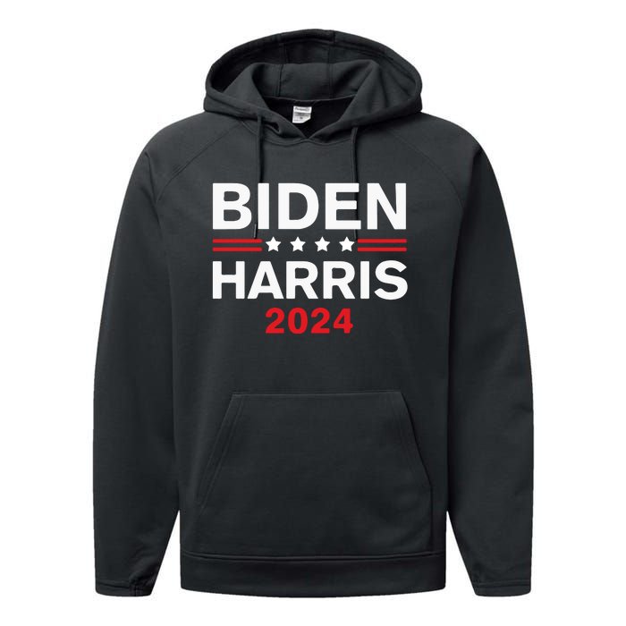 Biden Harris 2024 Performance Fleece Hoodie