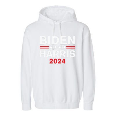 Biden Harris 2024 Garment-Dyed Fleece Hoodie