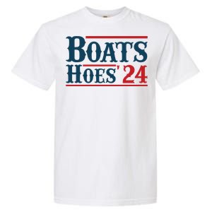 Boats Hoes 2024 Boats And Hoes Funny Summer Funny Boating Funny Lake Funny River Garment-Dyed Heavyweight T-Shirt