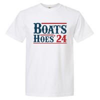 Boats Hoes 2024 Boats And Hoes Funny Summer Funny Boating Funny Lake Funny River Garment-Dyed Heavyweight T-Shirt