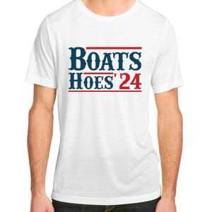 Boats Hoes 2024 Boats And Hoes Funny Summer Funny Boating Funny Lake Funny River Adult ChromaSoft Performance T-Shirt