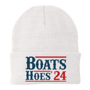 Boats Hoes 2024 Boats And Hoes Funny Summer Funny Boating Funny Lake Funny River Knit Cap Winter Beanie