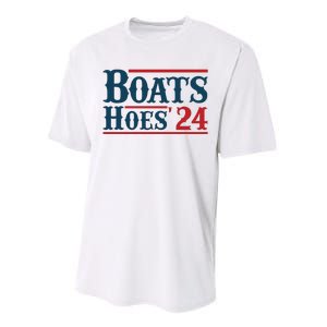 Boats Hoes 2024 Boats And Hoes Funny Summer Funny Boating Funny Lake Funny River Performance Sprint T-Shirt