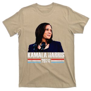 Biden Harris 2024 President American Flag Joe Biden Kamala T-Shirt