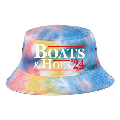 Boats & Hoes 24 Vintage For Your Step Brothers Tie Dye Newport Bucket Hat