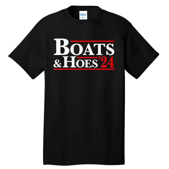 Boats & Hoes 24 Vintage For Your Step Brothers Tall T-Shirt