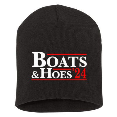 Boats & Hoes 24 Vintage For Your Step Brothers Short Acrylic Beanie