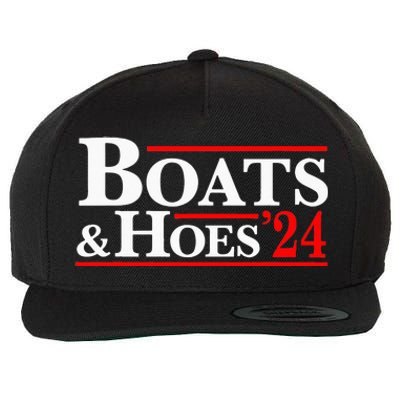 Boats & Hoes 24 Vintage For Your Step Brothers Wool Snapback Cap