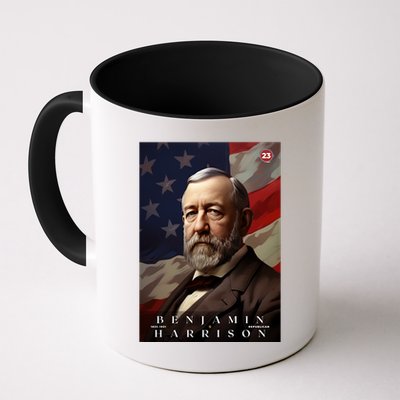 Benjamin Harrison 23rd President Of The United States Portrait Mug